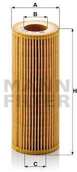 MANN-FILTER HU722y pre vozidlá ALFA ROMEO, FIAT