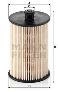 MANN-FILTER PU823x pro vozy VOLVO
