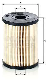 MANN-FILTER PU8013z pro vozy OPEL;SAAB