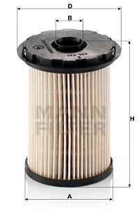 MANN-FILTER PU731x pro vozy NISSAN;OPEL;RENAULT