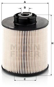 MANN-FILTER PU1046/1x pro vozy MERCEDES-BENZ