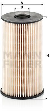 MANN-FILTER PU825x pro vozy AUDI;SEAT;SKODA;VW