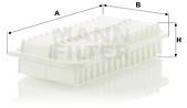 MANN-FILTER C2620 pro vozy SUBARU;TOYOTA