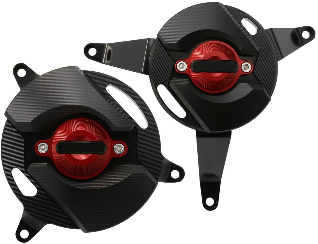 SEFIS CNC kryty motora Kawasaki Z900 červené