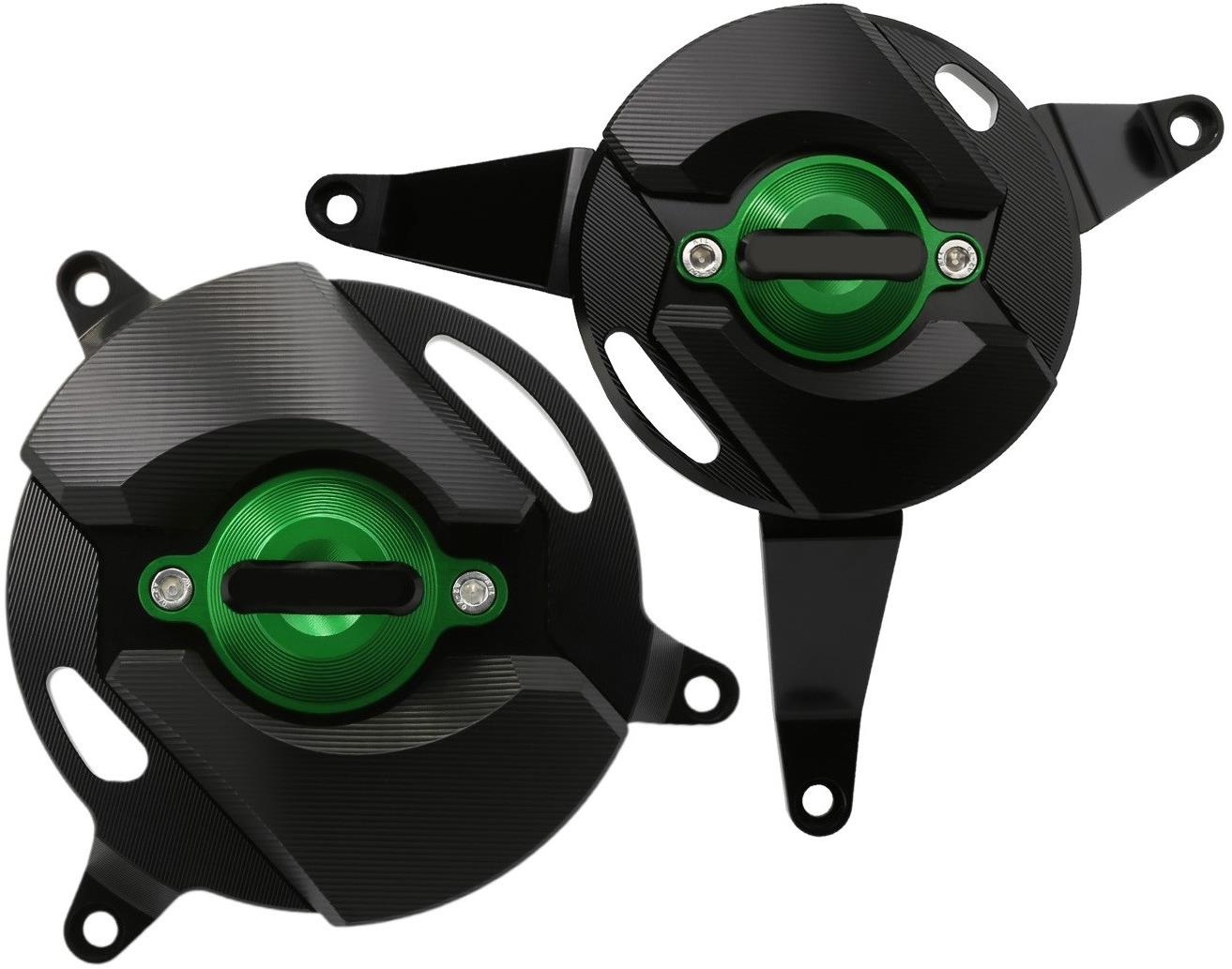 SEFIS CNC kryty motora Kawasaki Z900 zelený