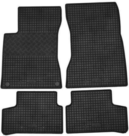 RIGUM MERCEDES-BENZ W177 "A" 18- gumové koberčeky čierne (súprava 4 ks)