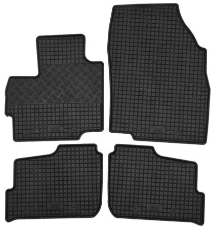 RIGUM MITSUBISHI Space Star 18- gumové koberčeky čierne (súprava 4 ks)