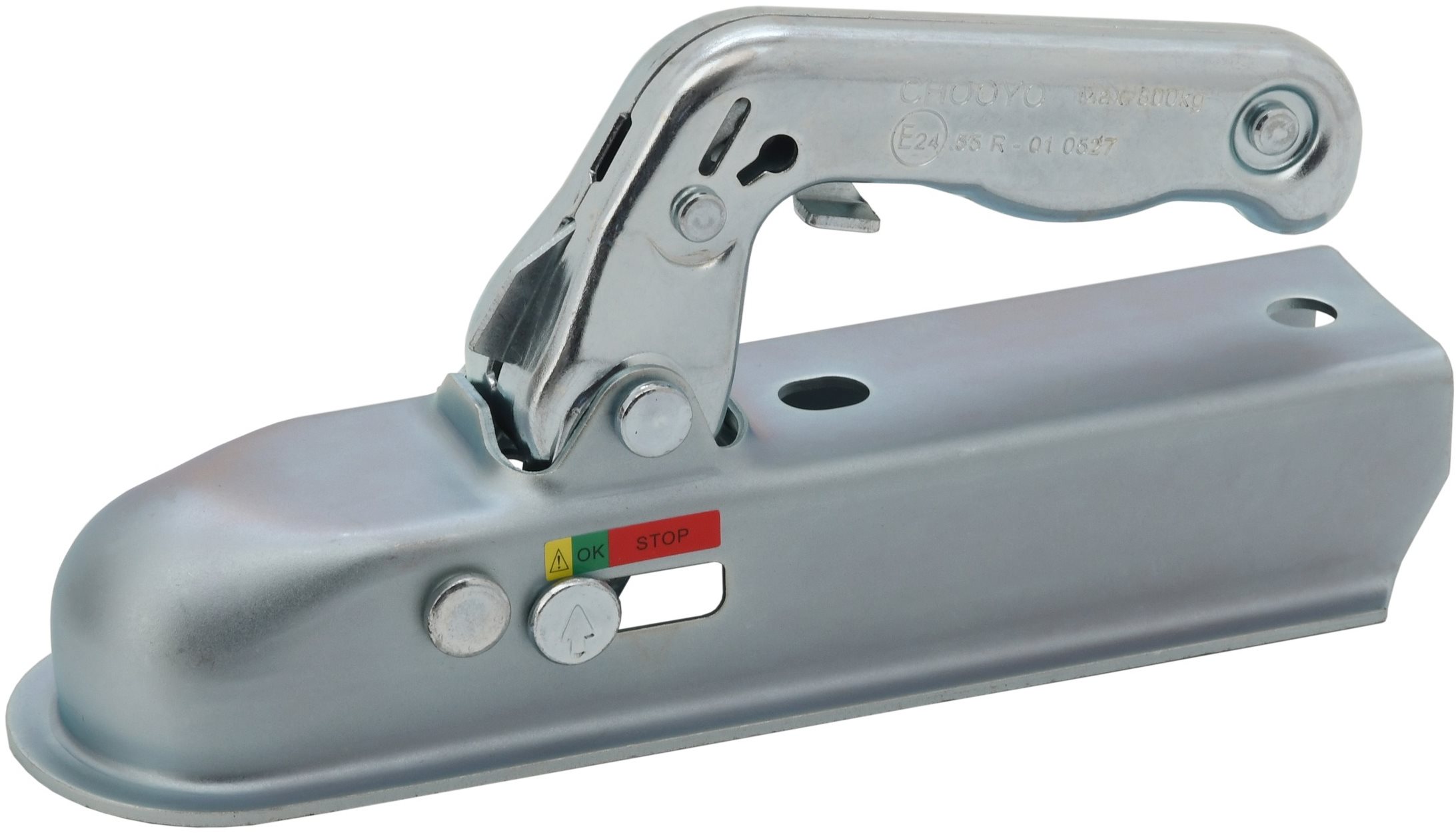 COMPASS Prívesný kĺb – hranaté oje 50 × 50 mm E homologácia