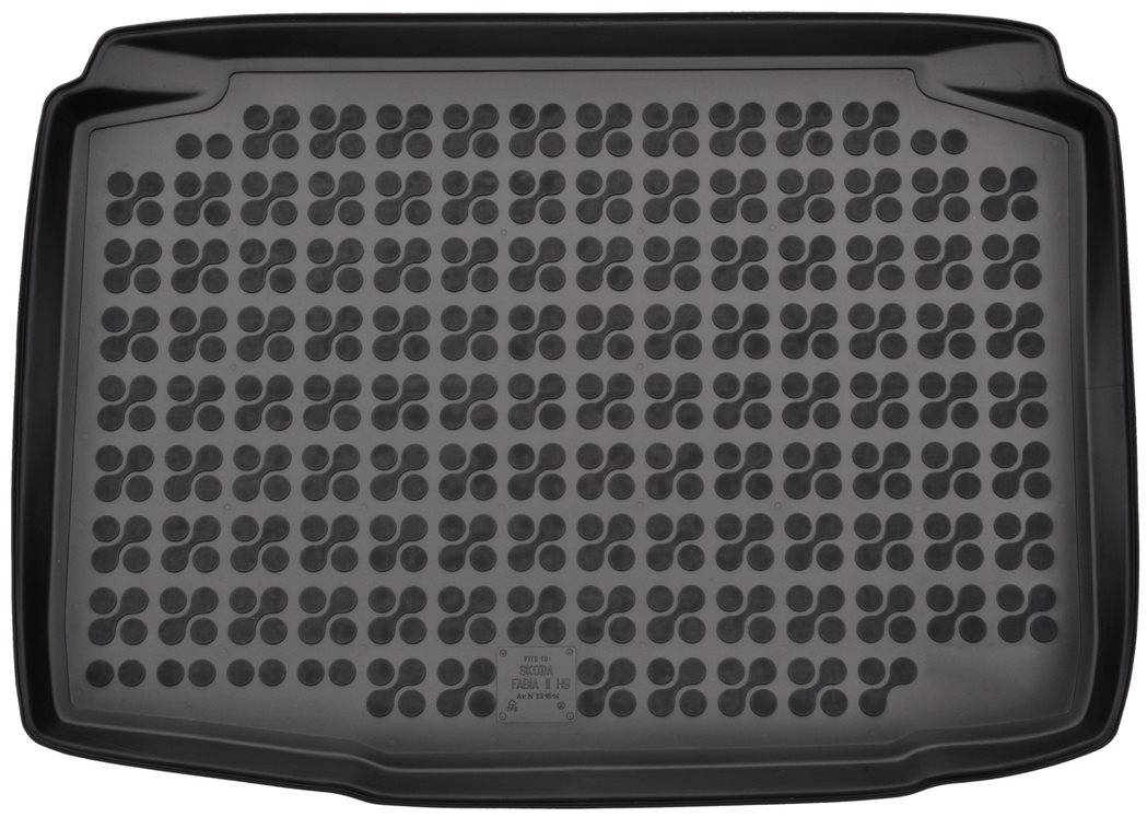 ACI ŠKODA FABIA 07-10 gumová vložka čierna do kufra s protišmykovou úpravou (HB)