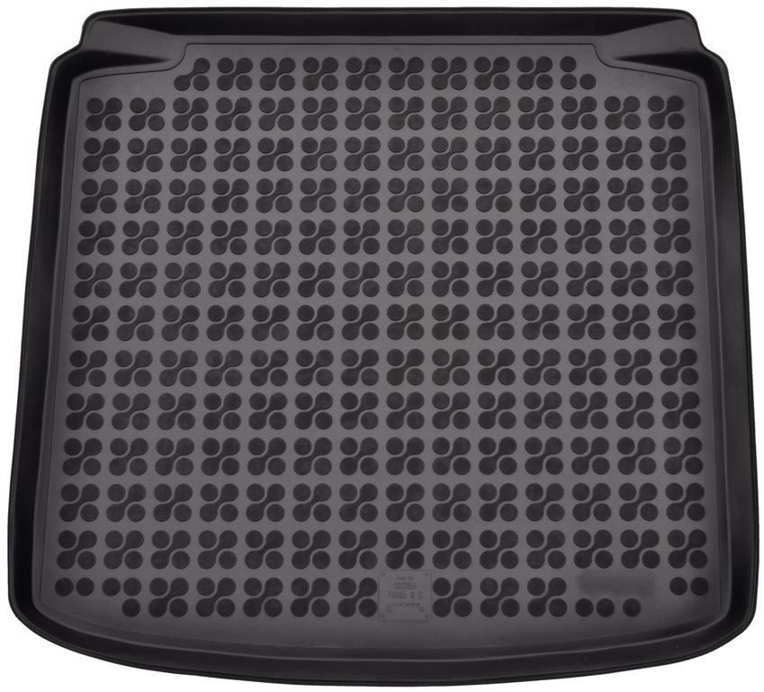 ACI ŠKODA FABIA 07 – 10 gumová vložka čierna do kufra s protišmykovou úpravou (combi)