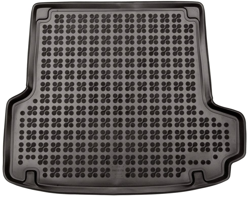 ACI BMW 3 GT F34, 13 – gumová vložka čierna do kufra s protišmykovou úpravou