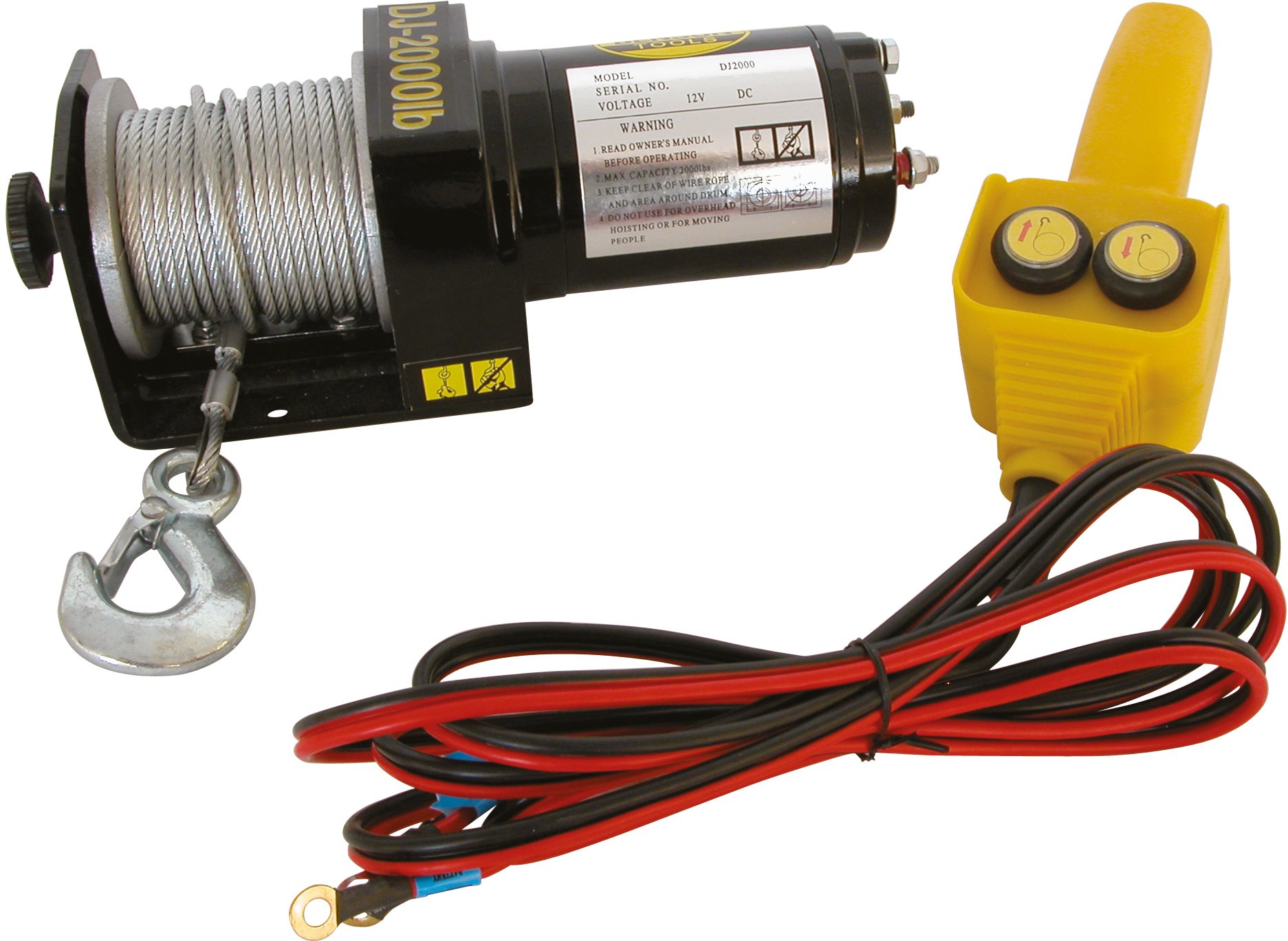 CARPOINT Elektrický sťahovák 1000 kg 1 2V 15 m