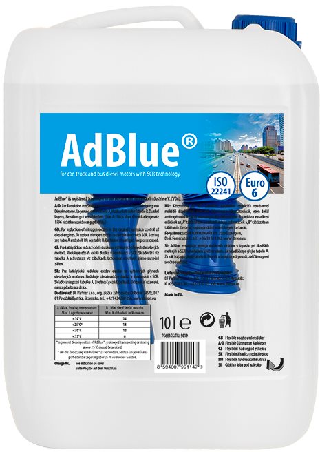 SHERON AdBlue močovina 10l + lievik