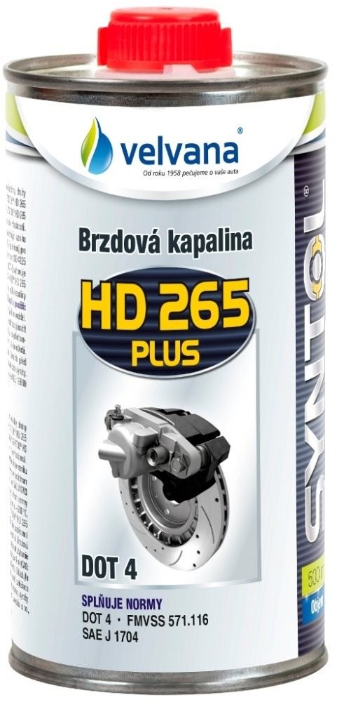 VELVANA Brzdová kvapalina Syntol HD DOT4 500 ml
