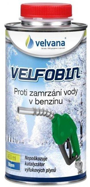 VELVANA Velfobin ošetrenie benzínu/proti zamŕzaniu vody v benzíne – 450 ml