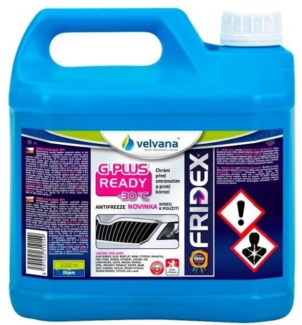 VELVANA Fridex G Plus Ready -30 °C 3 L červený G12