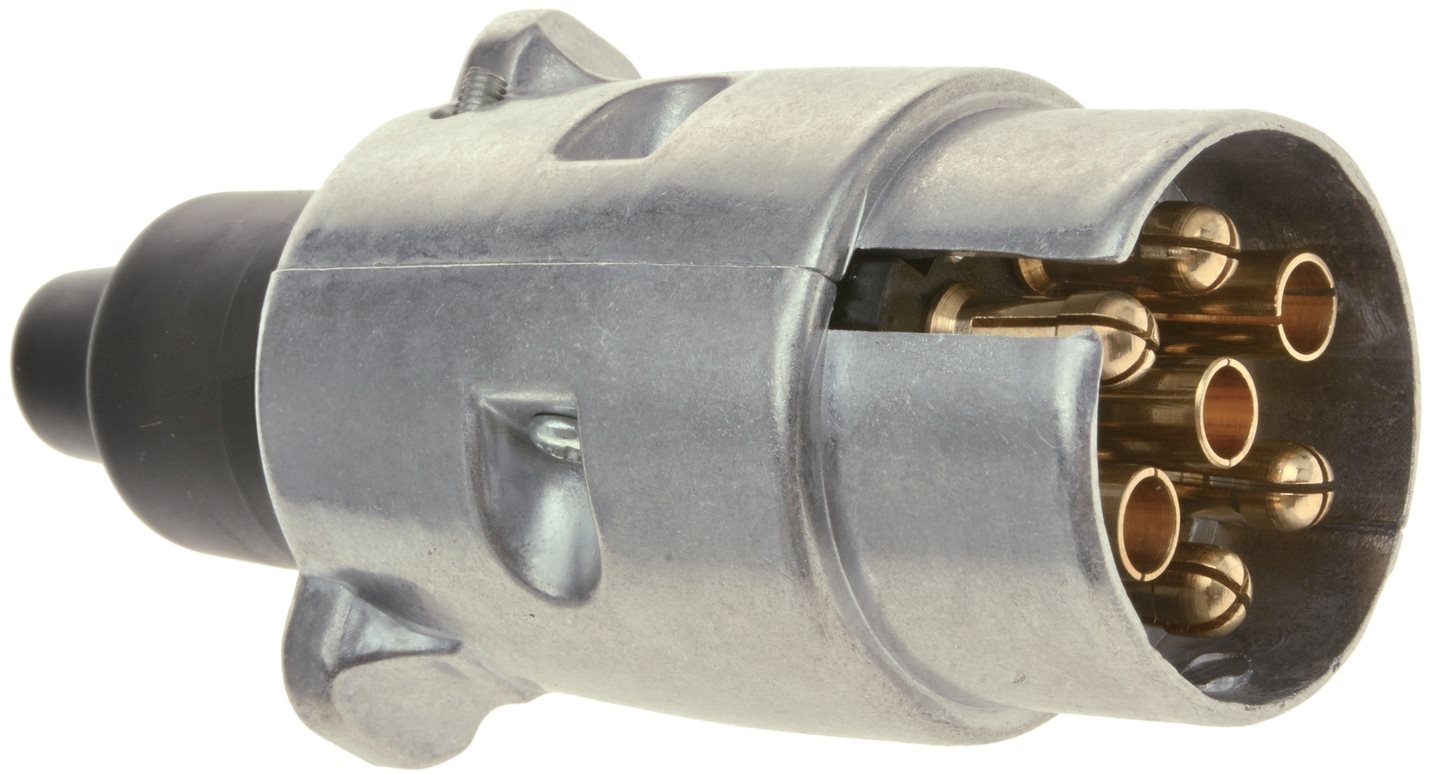 ACI Zástrčka 7 pin 12 V hliník