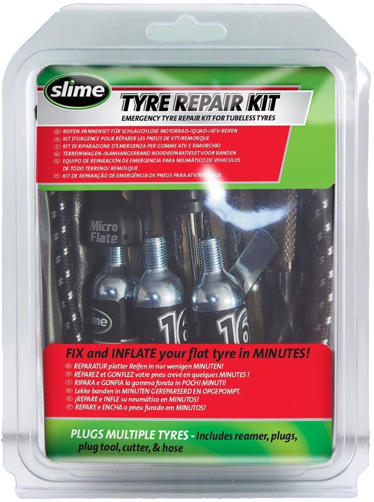 Slime Opravná sada knôtom s CO2 – Tyre Repair Kit