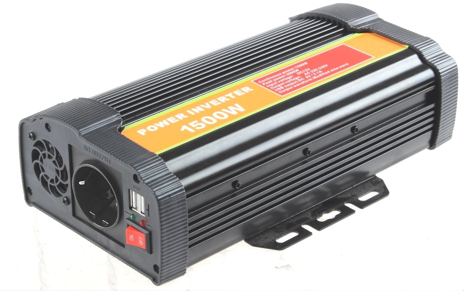 BYGD P1500U - Menič napätia, 12 V na 230 V 1 500 W