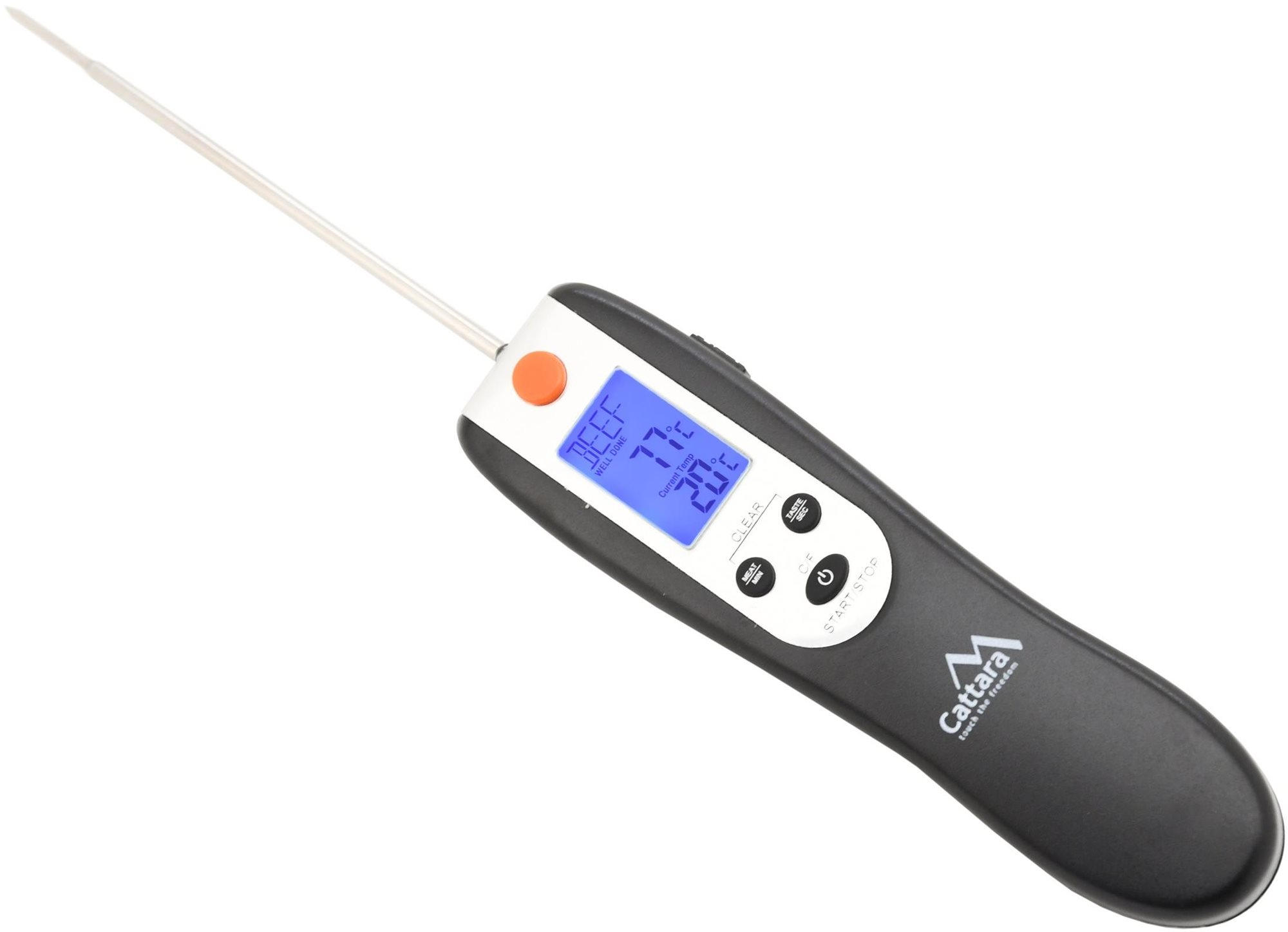 CATTARA Grilovací teplomer digitálny skladací
