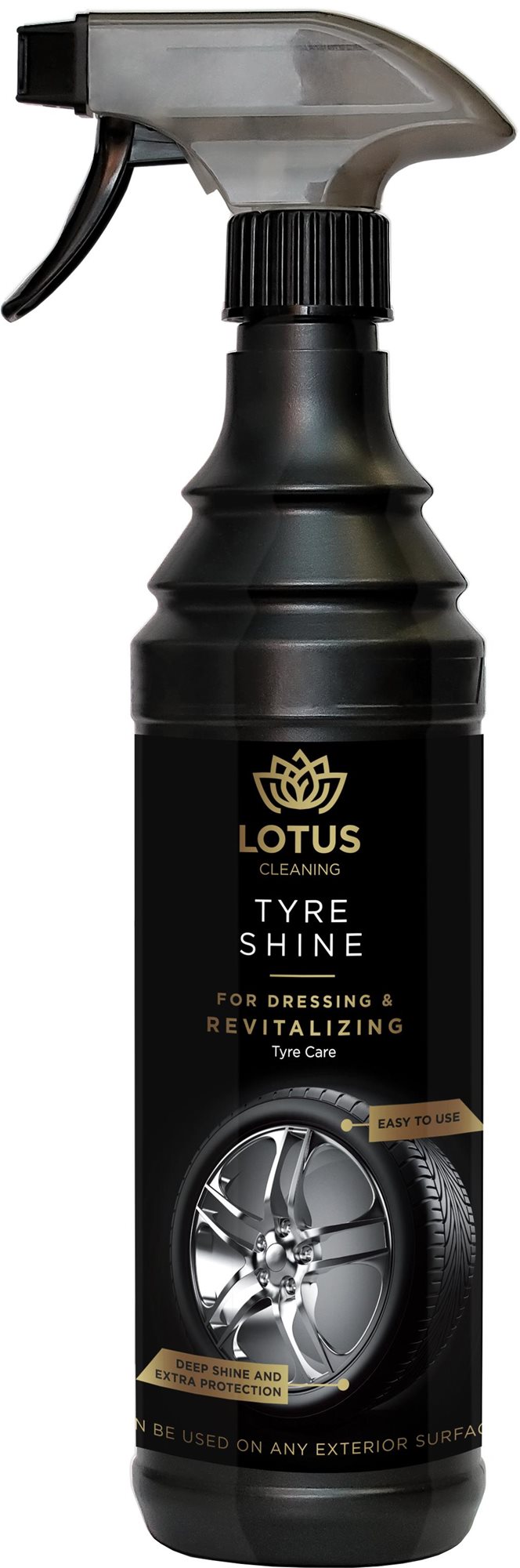 Lotus Tyre Shine Exterior plastic and tyre care 600 ml