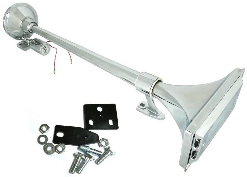 ALLRIDE Vzduchová fanfára klaksón s ovládaním 24 V dĺžka 640 mm