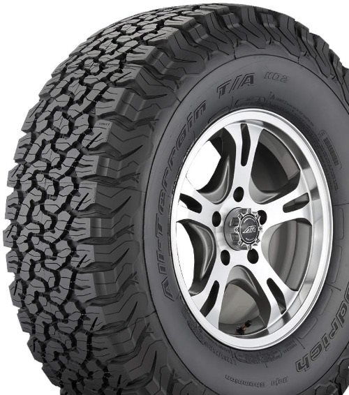 BFGoodrich All Terrain T/A KO2 225/70 R17 RWL 110 S