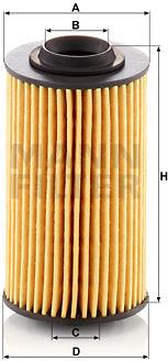 MANN-FILTER HU69/3x