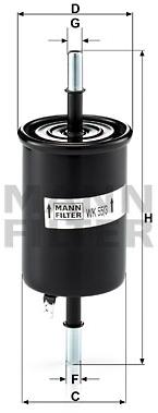 MANN-FILTER WK55/3