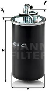 MANN-FILTER WK722/1