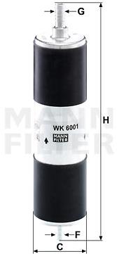 MANN-FILTER WK6001