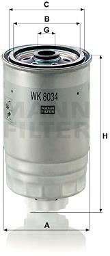 MANN-FILTER WK8034