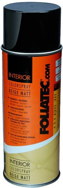FOLIATEC farba do interiéru – Interior Color Spray 400 ml, farba béžová matná