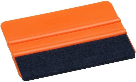 FOLIATEC plastová aplikačná stierka s filcom, na lepenie fólií a samolepiek