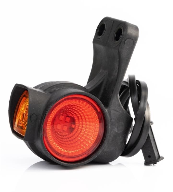 ACI Pozičné svetlo LED (113 × 86 mm) kombinácia 3 v 1 s gumovým držiakom, kábel 0,5 m, L