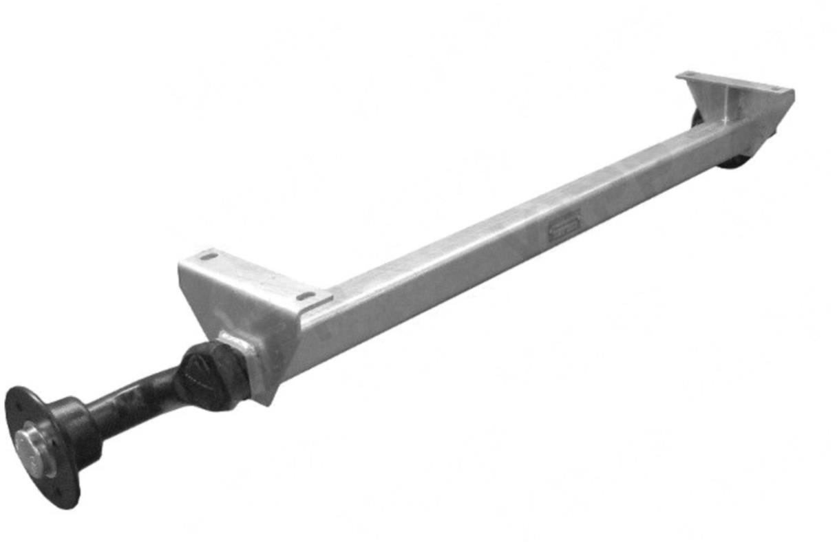 KNOTT Náprava VG 7-L (750 kg) rozstup pätiek 1000 mm, zvýšené pätky (4 × 100)