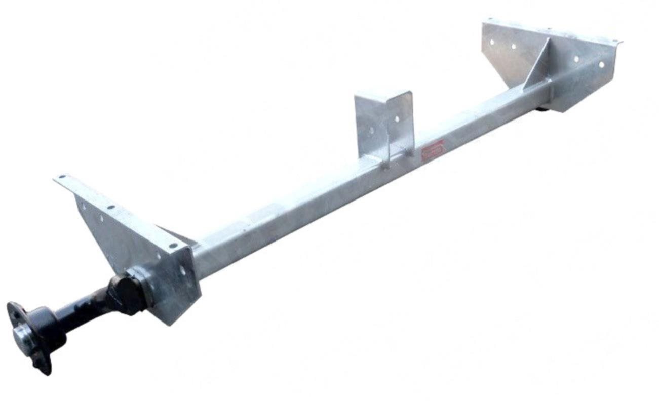 KNOTT Náprava VG 7-L (750 kg) rozstup pätiek 1237 mm, vysoké pätky (4× 100)