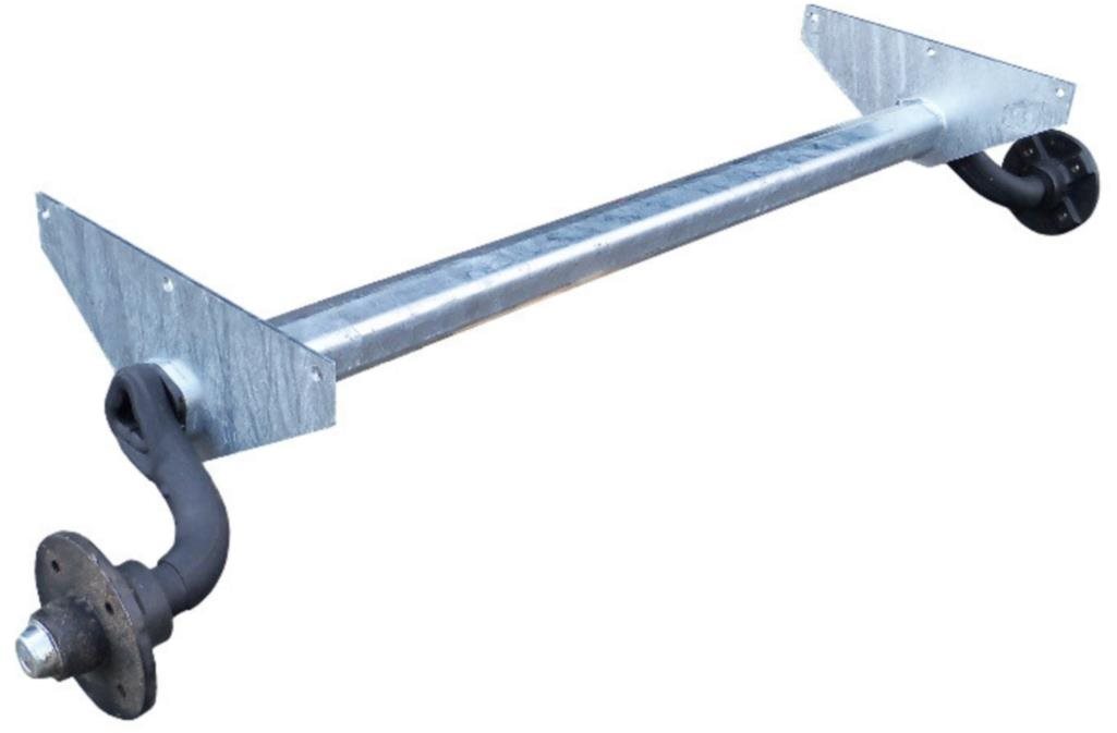 AL-KO Náprava SPORTJACHT 700 (750 kg) rozstup pätiek 1140 mm (4 × 100)