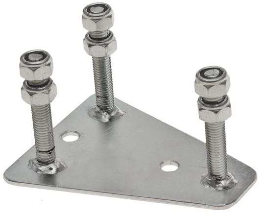 ACI01 Držiak rezervy na koleso s kolesovým rozstupom 5 × 112 mm, montáž na bok/čelo prívesu