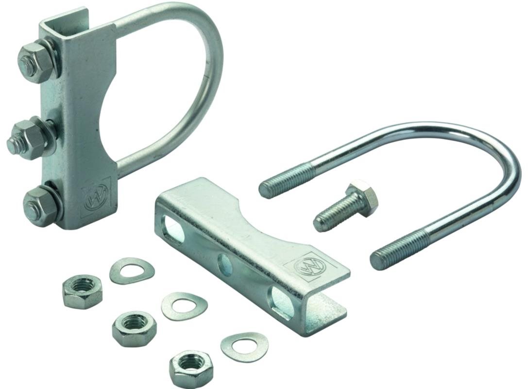 ACI Držiak KBF/70 koncovky oporného kolieska na oje pr. 70 mm, 2 ks