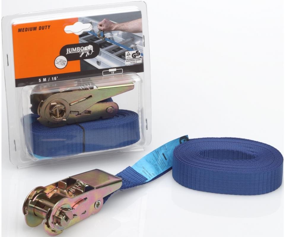 ACI Upínací popruh s račňou, 560 kg, bez hákov