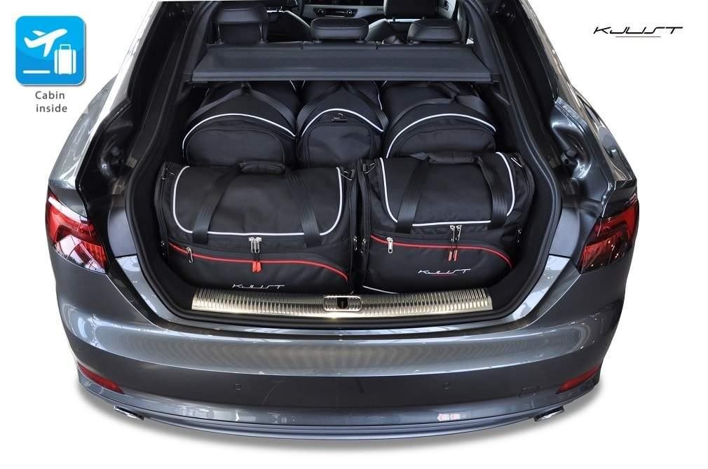 KJUST súprava tašiek 5 ks na AUDI A5 SPORTBACK 2017+