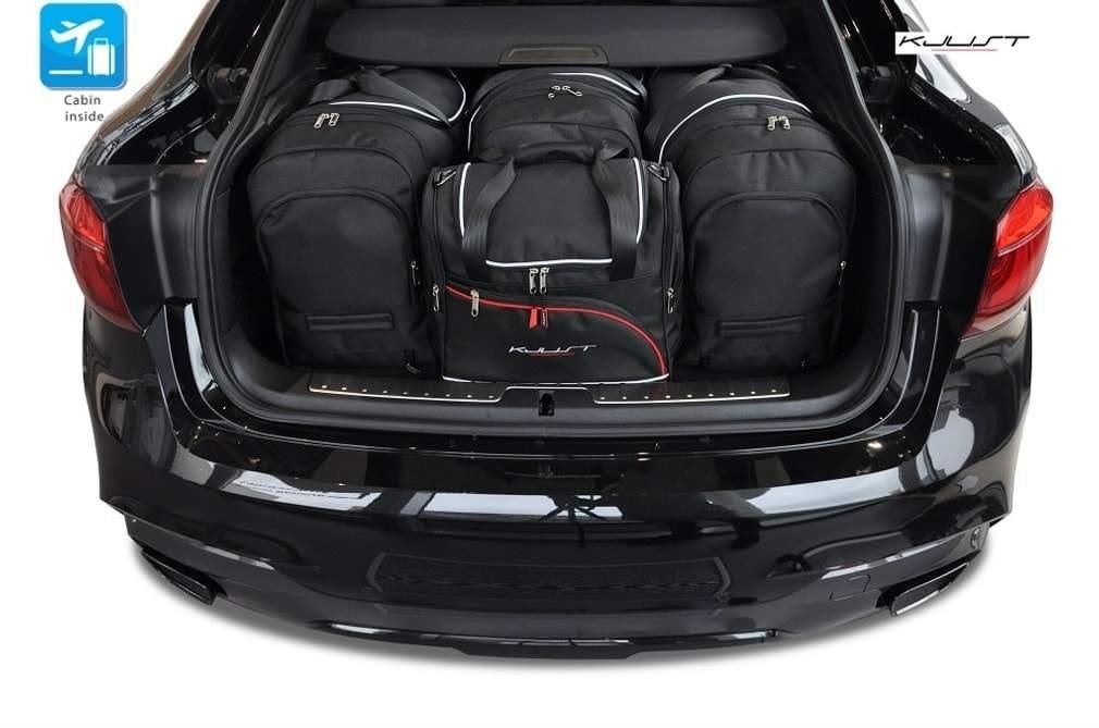 KJUST BMW X6 2014-2019 SÚPRAVA TAŠIEK AERO (4 KS)