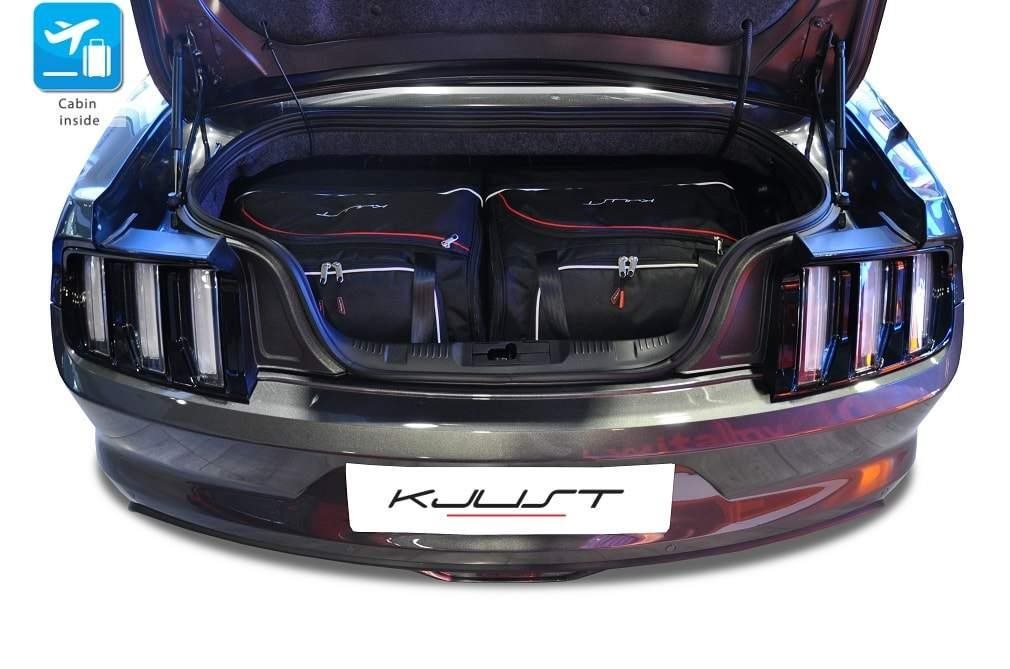 KJUST Súprava tašiek 4 ks pre FORD MUSTANG CABRIO 2014+