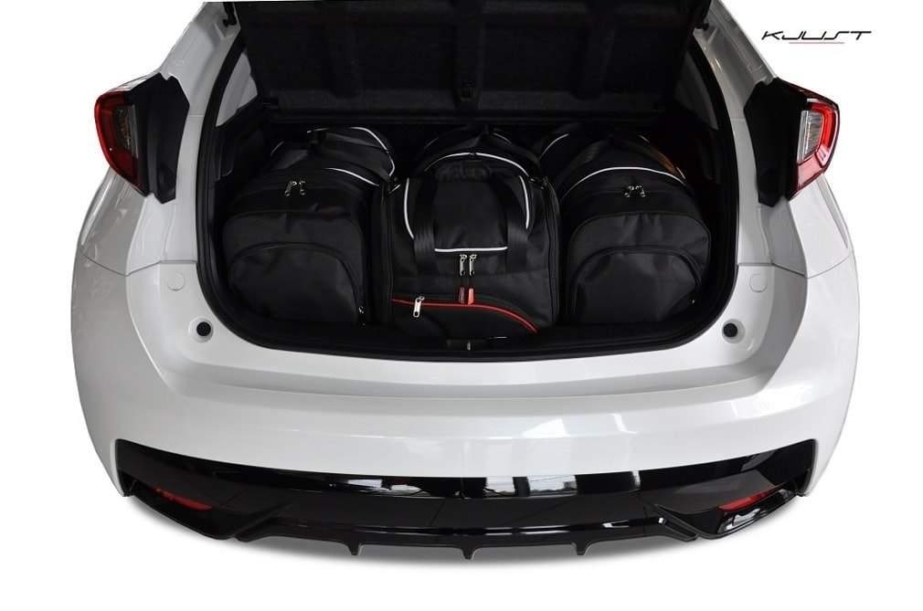 KJUST HONDA CIVIC HATCHBACK 2012-2017 SÚPRAVA TAŠIEK SPORT (4 KS)
