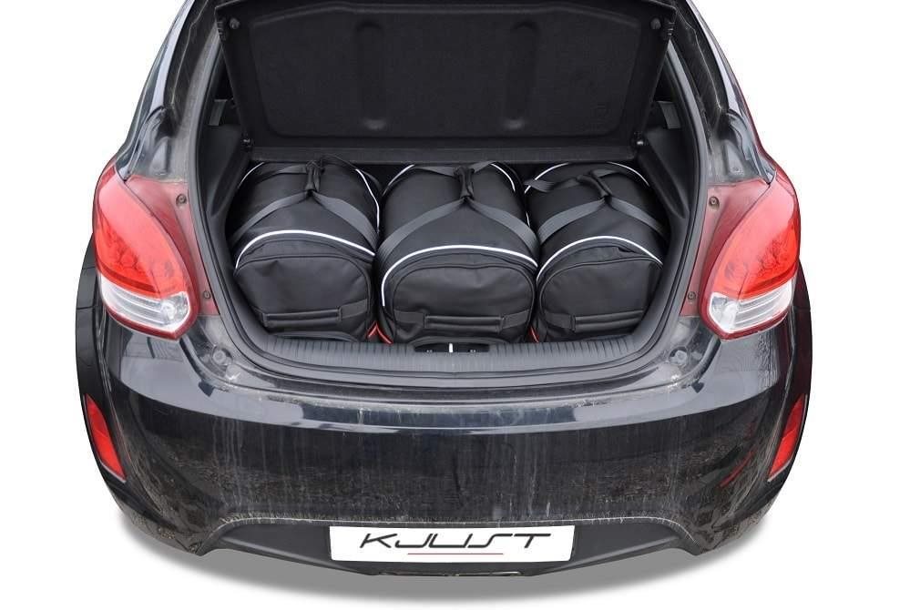KJUST SÚPRAVA TAŠIEK 3 KS PRE HYUNDAI VELOSTER COUPE 2011-2014
