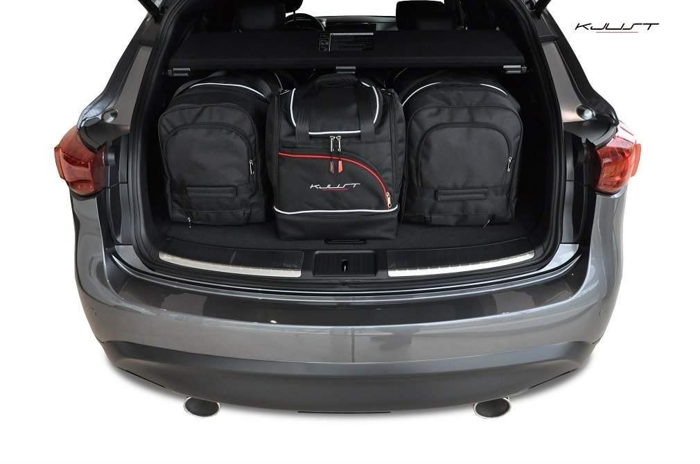 KJUST INFINITI QX70 2013+ SÚPRAVA TAŠIEK SPORT (4 KS)