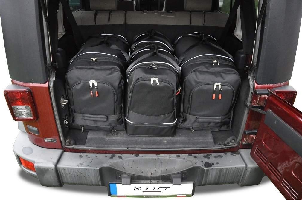 KJUST JEEP WRANGLER 2006-2018 SÚPRAVA TAŠIEK (4 KS)