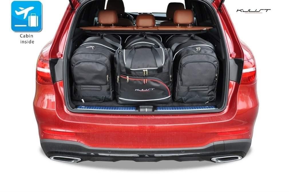 KJUST MERCEDES-BENZ GLC 2015+ SÚPRAVA TAŠIEK AERO (4 KS)