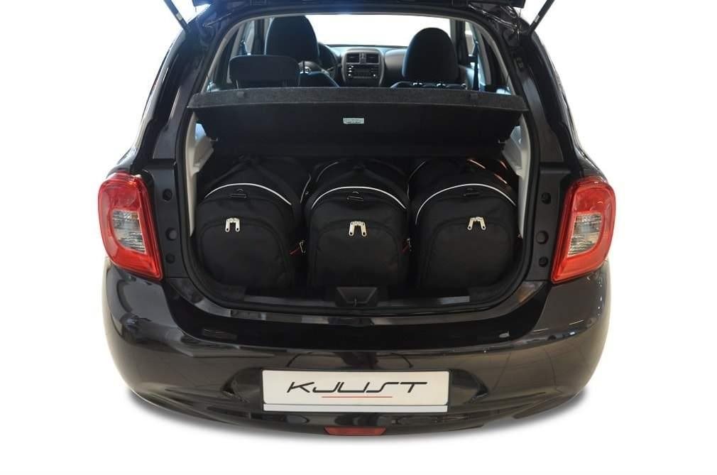 KJUST NISSAN MICRA 2010-2017 SÚPRAVA TAŠIEK (3 KS)